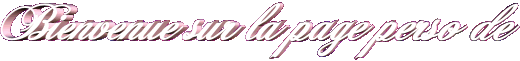 Bienvenue